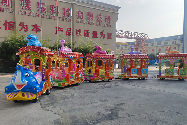 carnival trackless elephant train price