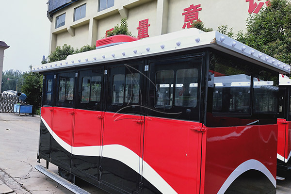 full enclosed train carriage