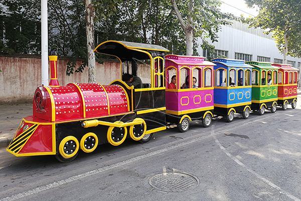 small antique train for adults