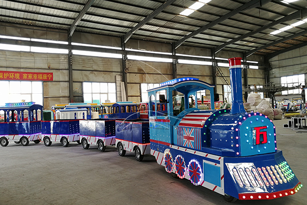 British Customized trackless Train