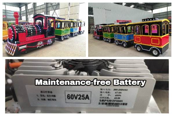 the maintenance-free battery for our mini electric train