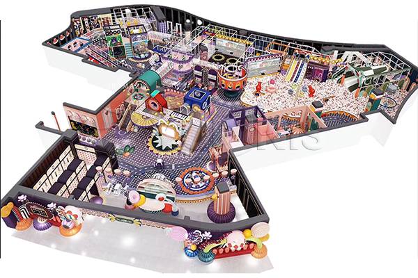 1400m² Macaron Indoor Playground 1400m² Macaron Indoor Playground