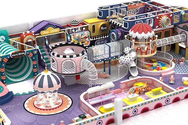 300m² Macaron Indoor Playground 300m² Macaron Indoor Playground