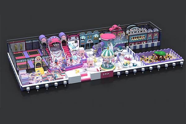 400m² Macaron Indoor Playground