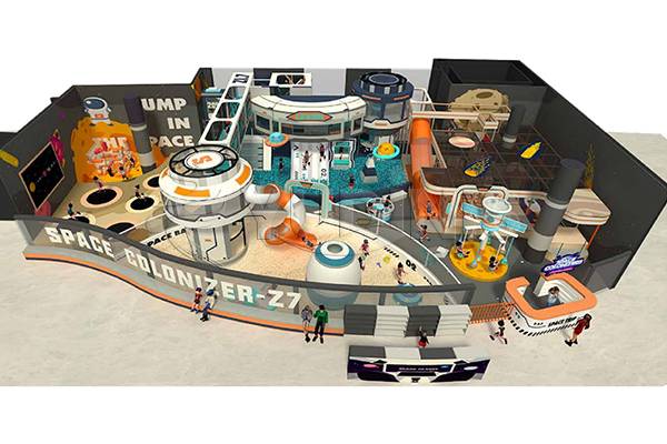 400m² Space Sci-Fi Indoor Playground 400m² Space Sci-Fi Indoor Playground