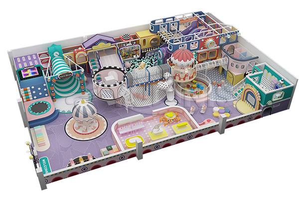 600m² Macaron Indoor Playground 600m² Macaron Indoor Playground