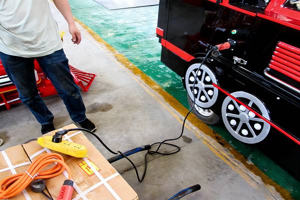 carane ngisi sepur listrik tanpa trek